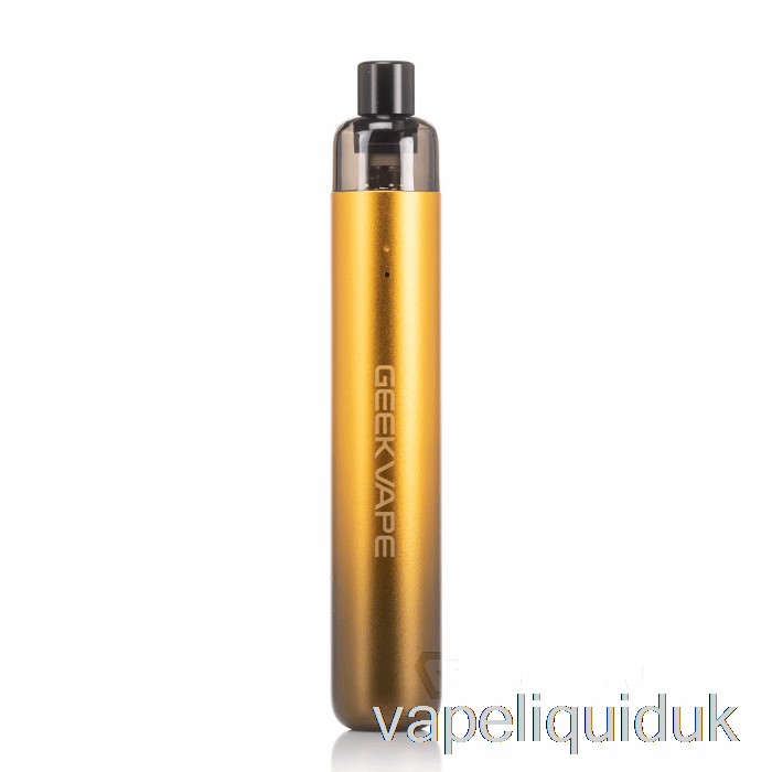 Geek Vape WENAX SC Starter Kit Gold Black Vape Liquid